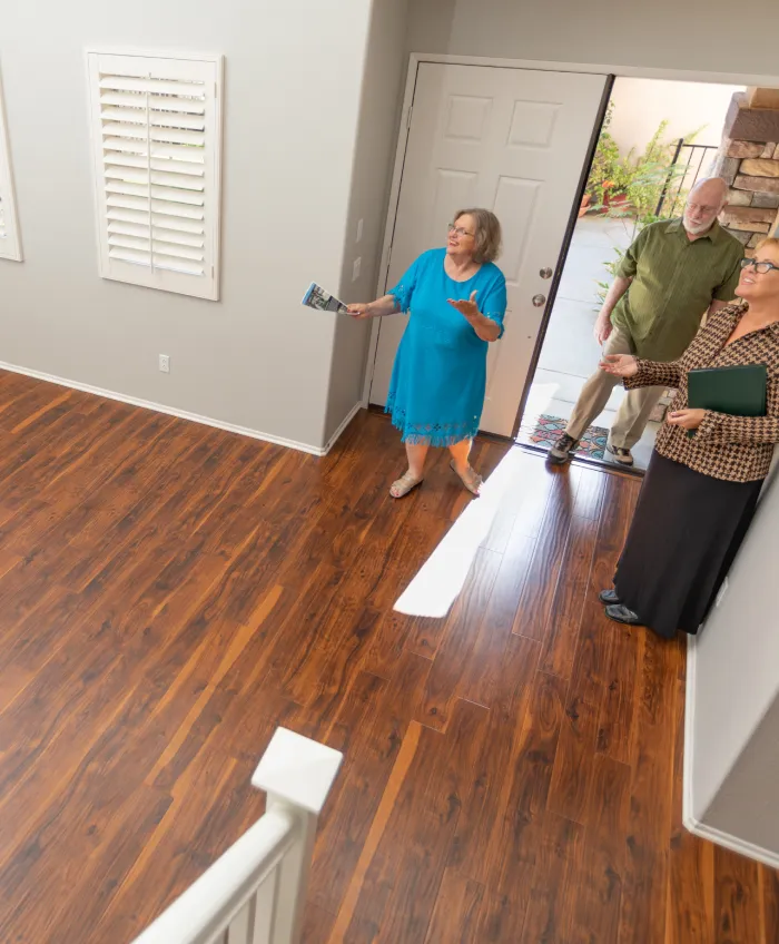 “High-quality flooring by Ecolux Flooring with durable surface and modern finish”